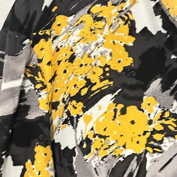 Ashley Stewart Abstract Popover Tunic Top Size 22/24 Professional Office Siren - Picture 6 of 8